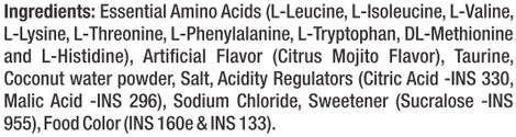 BPI Sports Essential Amino Acids-Recovery, Hydration - Citrus Mojito