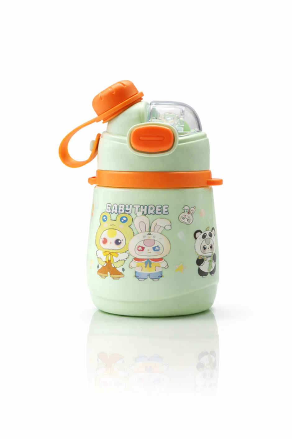 DesignLand Baby Three Green Water Bottle | Green