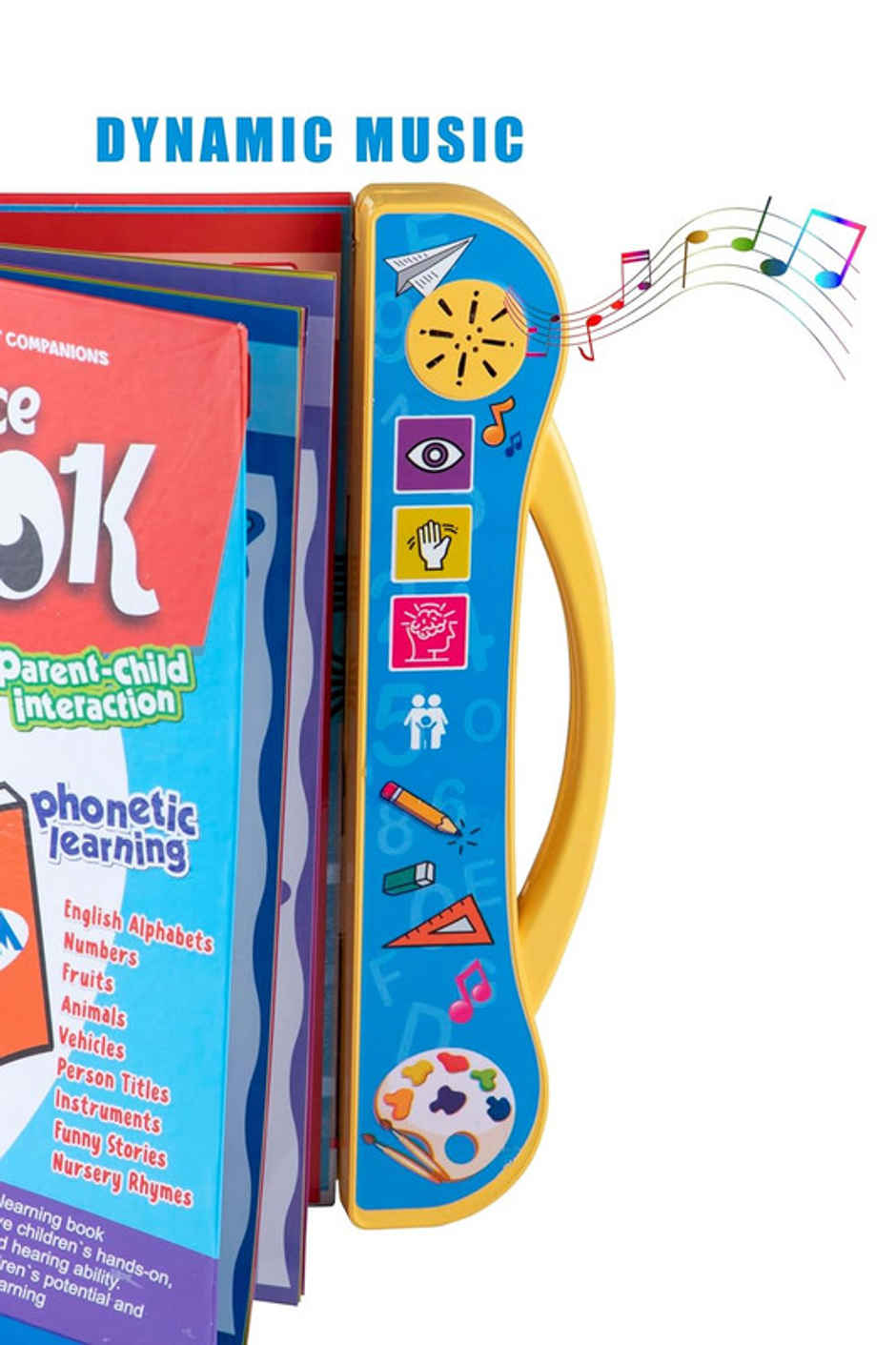 Fablue Intelligence Musical Study Book For Kids - Educational And Learning Toy