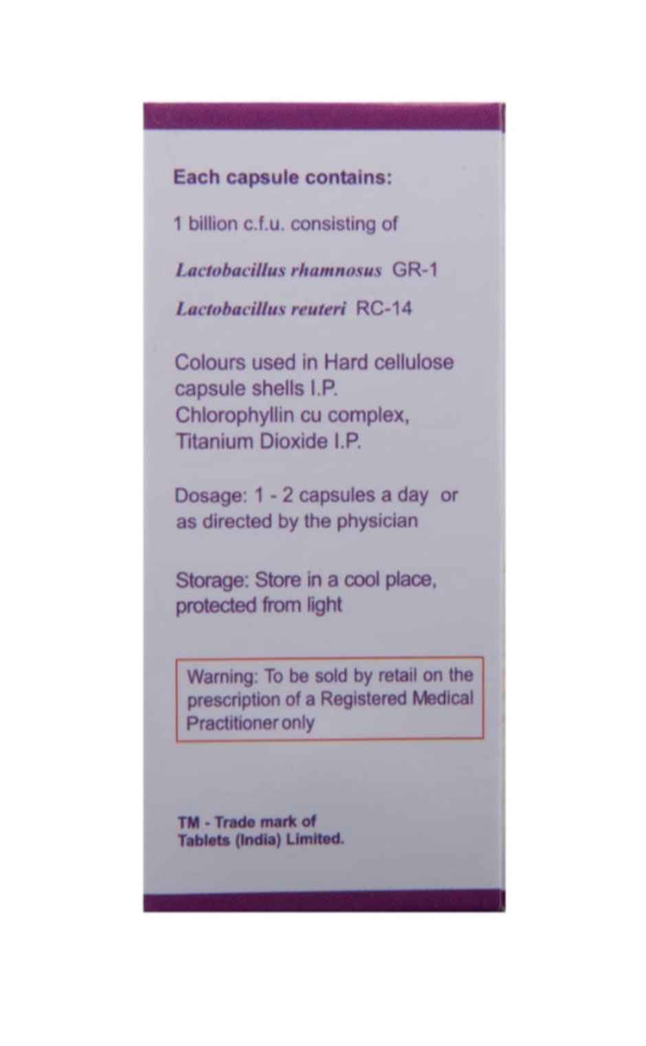 Ecoflora Probiotic Capsule