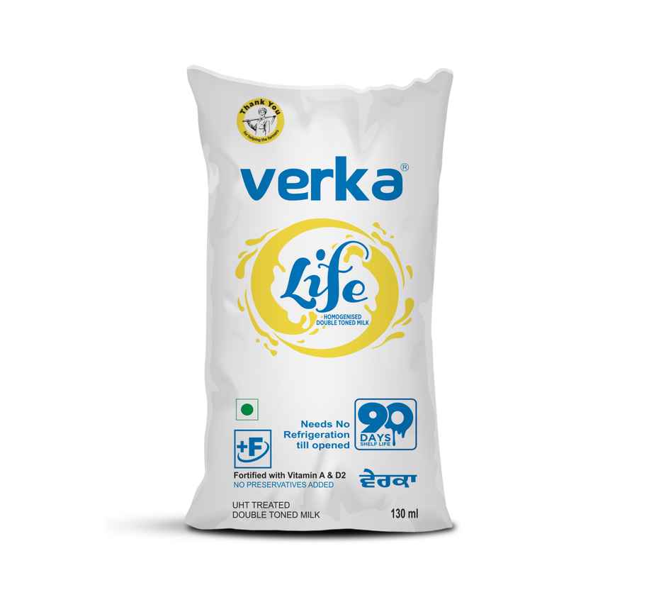 Verka life UHT Double Toned milk