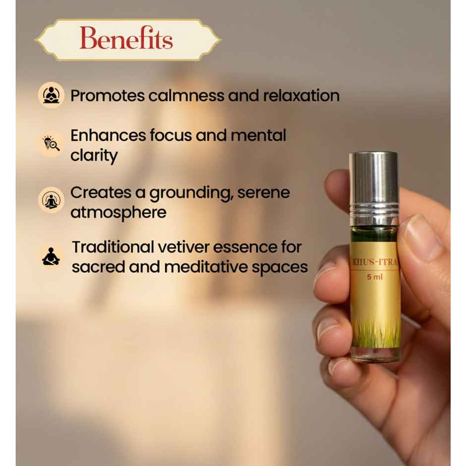 Khus Itra | Traditional Fragrance | Pujashree
