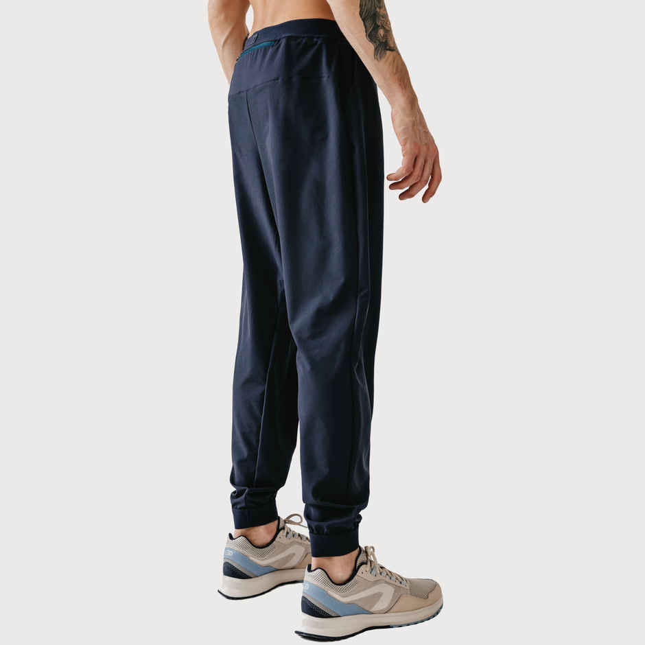 Decathlon | Kalenji Men's Back Pocket Running Trackpant | Dark Blue M
