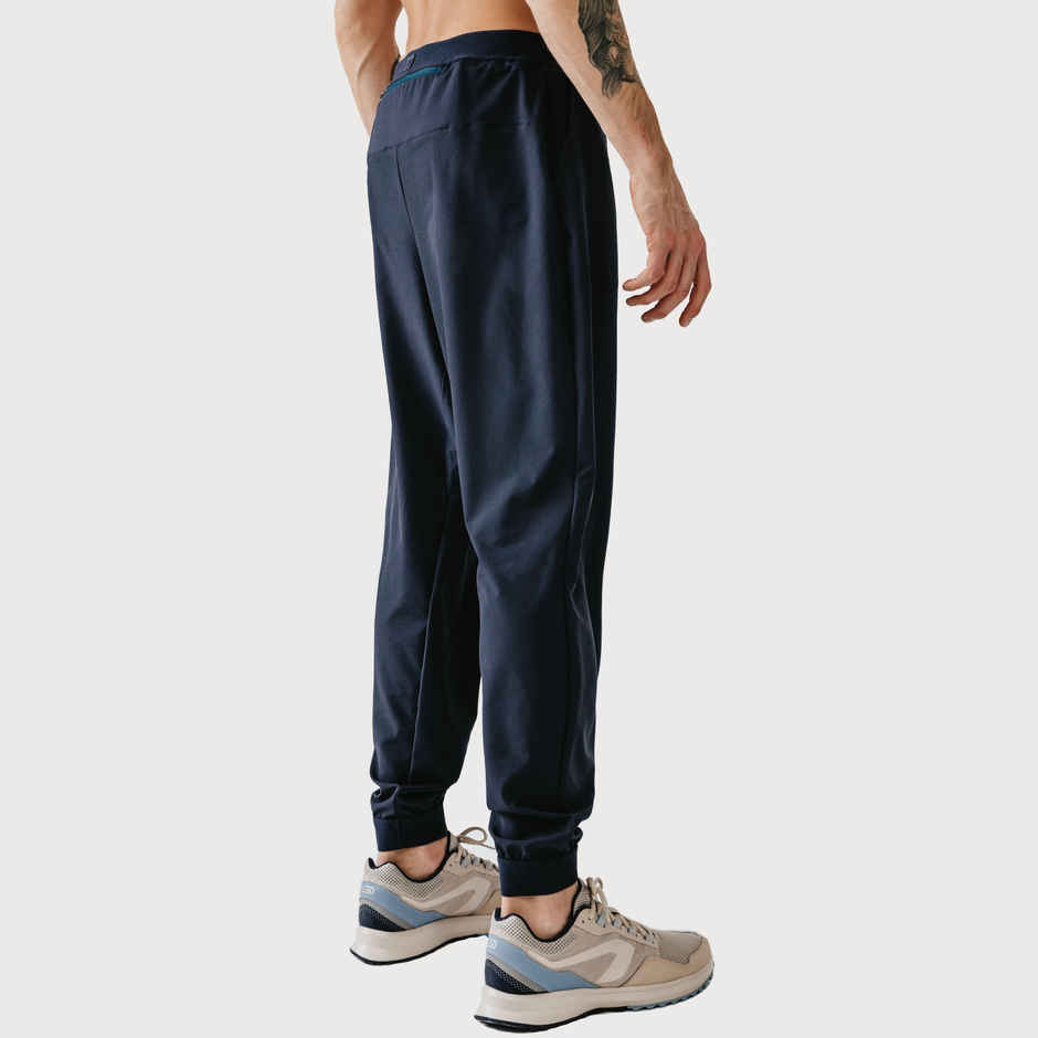 Decathlon | Kalenji Men's Back Pocket Running Trackpant | Dark Blue L