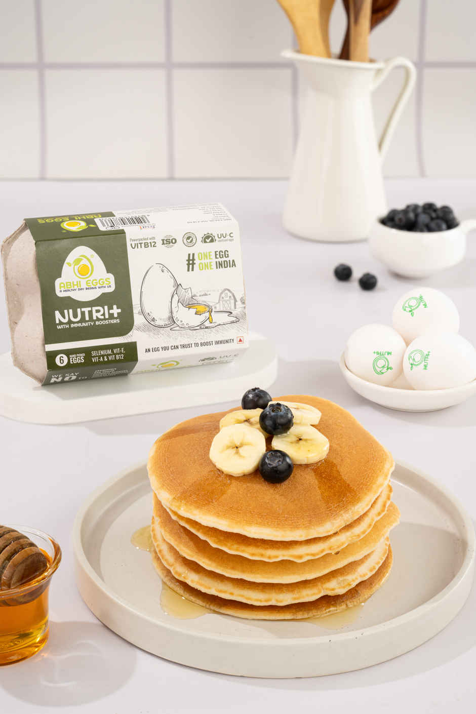 Abhi Nutri + White Eggs With Immunity Boosters