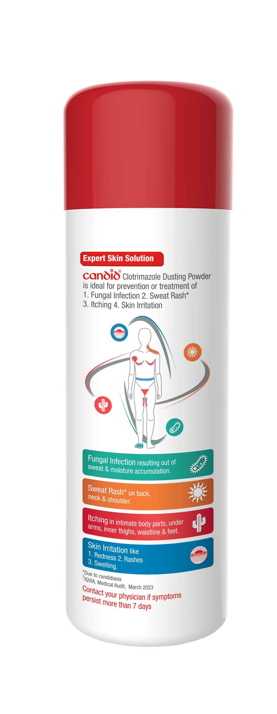 Candid Dusting Powder Combo  
