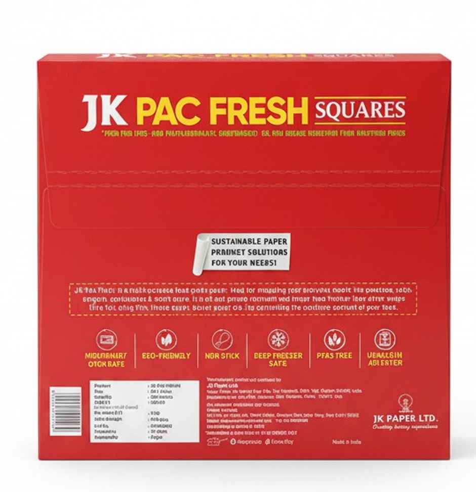 JK Pac Fresh Squares Food Wrapping Paper | 28 x 28 cm