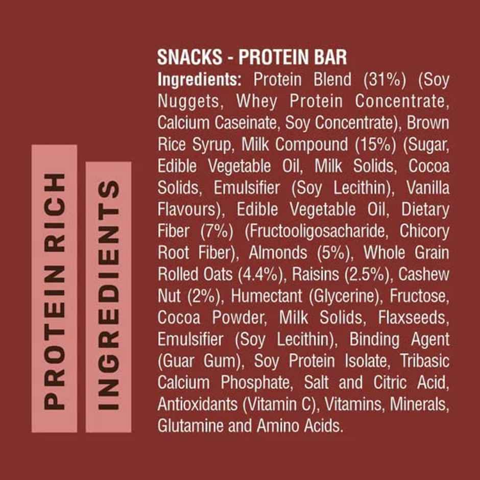 RiteBite Max Protein 20g Protein Bar Choco Fudge Combo