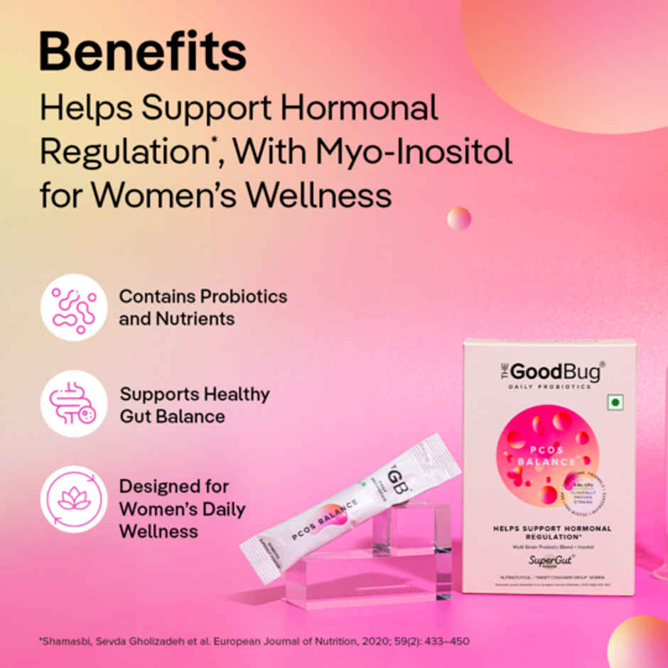 The Good Bug PCOS Balance SuperGut Powder | For Women's Health