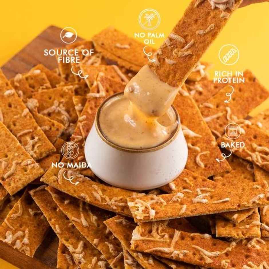 Snackible Baked Pizza Sticks with a Cheesy Jalapeno Dip | No Maida Combo