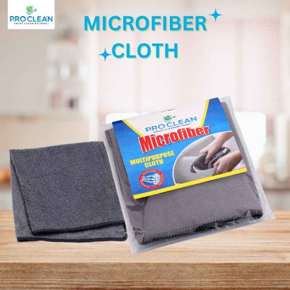 Proclean Microfiber Cloth - 300 gsm | 1Pcs Combo