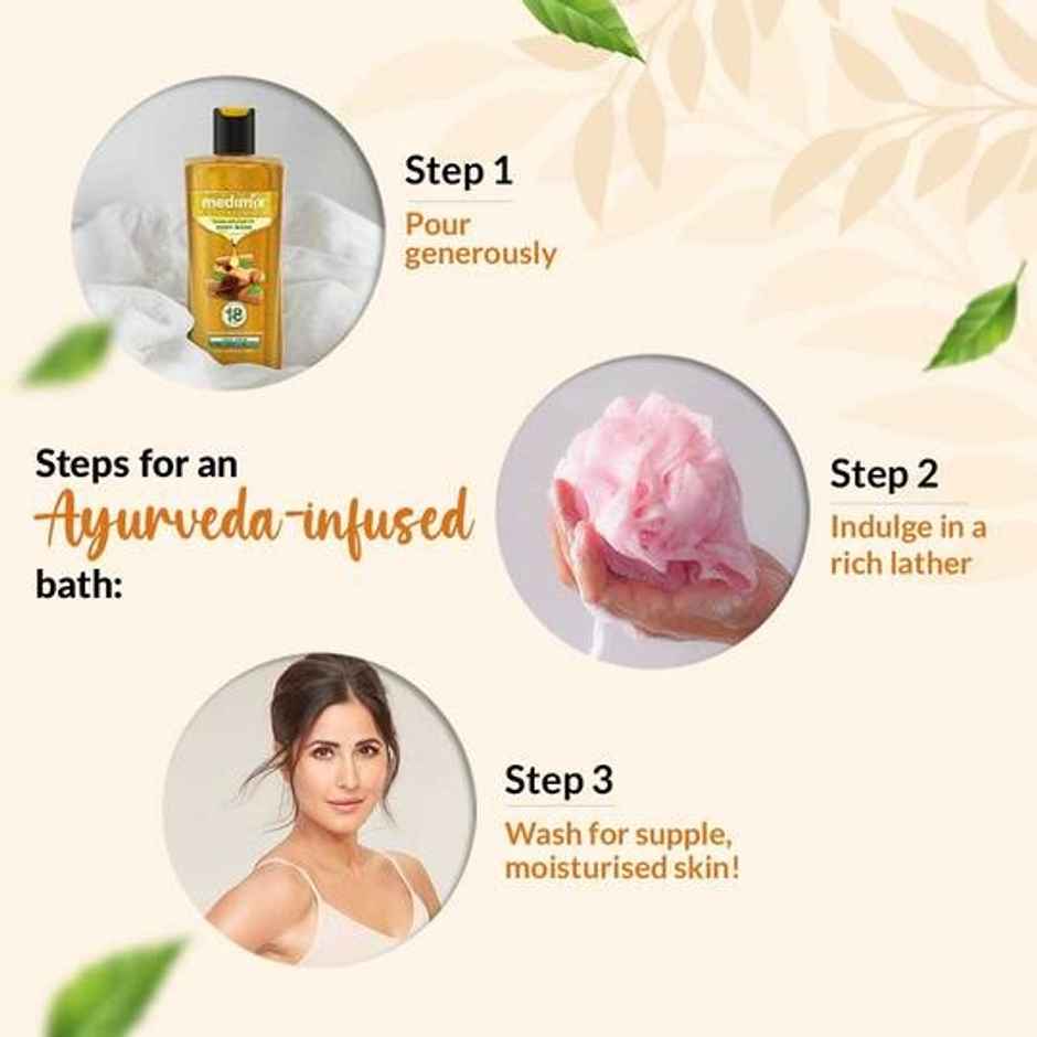 Medimix Ayurvedic Sandal with Eladi Oil Body Wash
