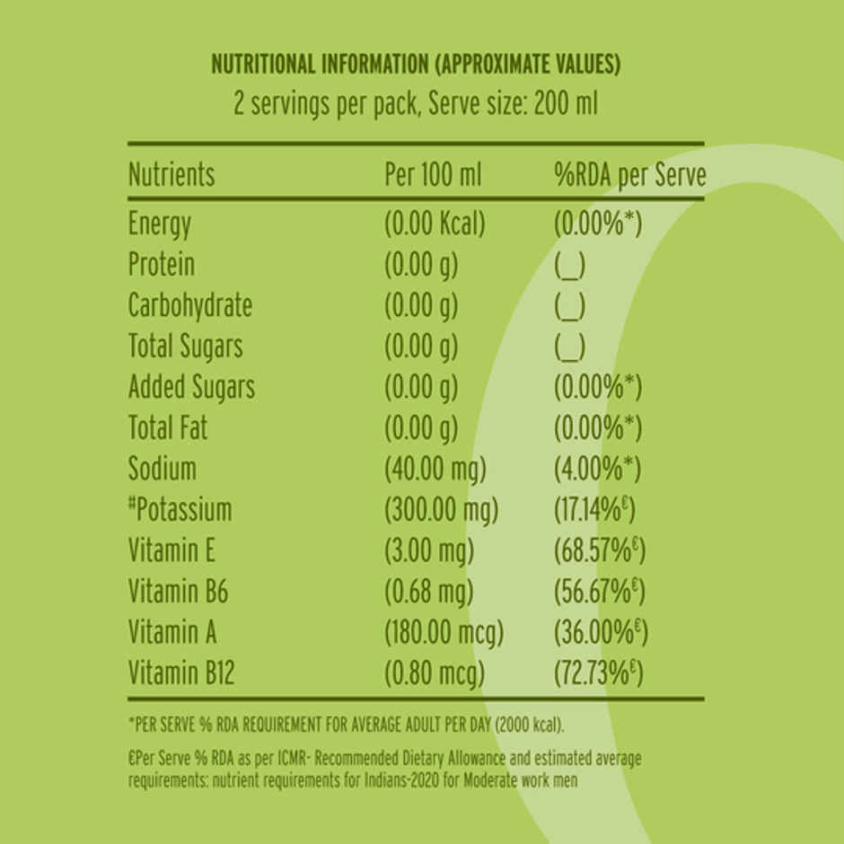 Zyro by Karan Aujla Hydration Drink | Zero Sugar | Green Apple