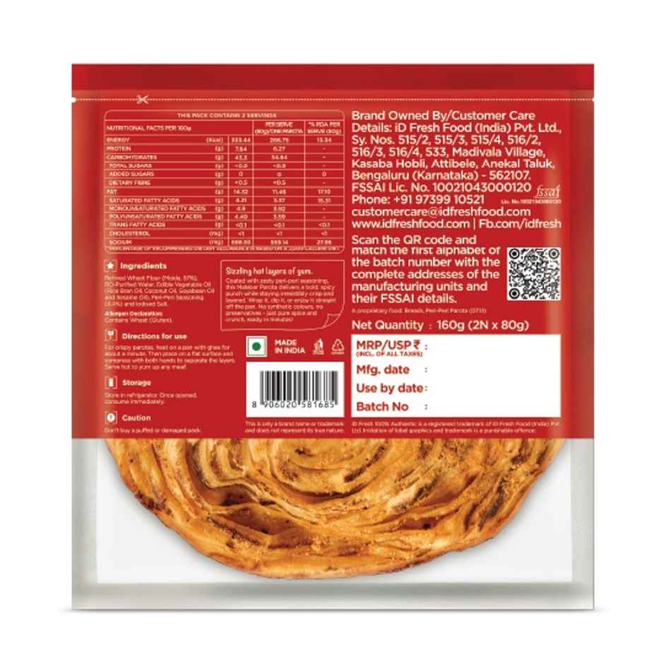 iD Fresh Peri Peri Parota