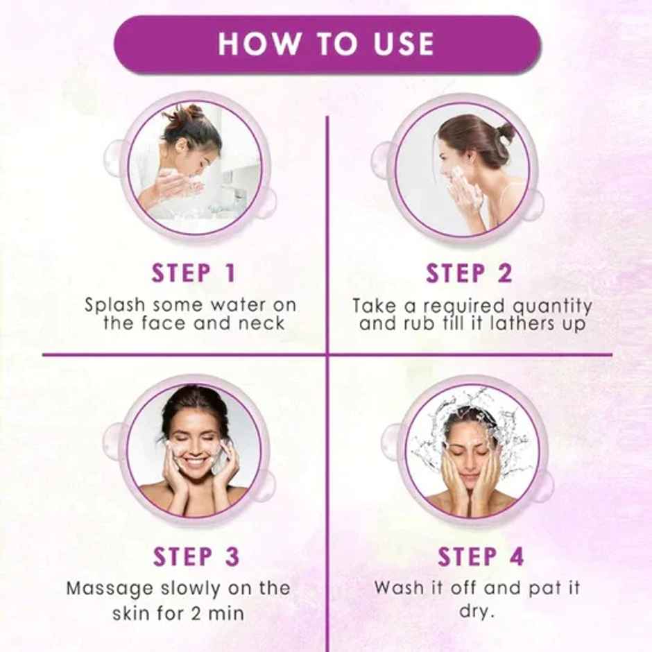 WOW Skin Science Charcoal Foaming Face Wash with Built-In Face Brush for deep cleansing - No Parabens, Sulphate, Silicones & Color