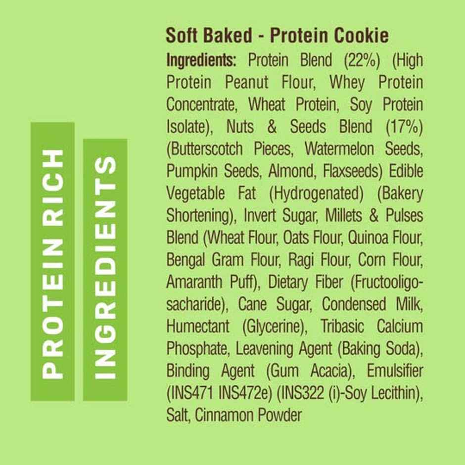 Ritebite Max Protein Cookie Nuts & Seeds, No Maida Multigrain Premium Biscuit Cookies