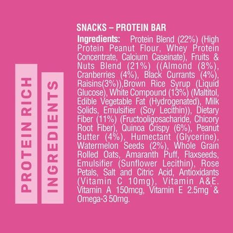 RiteBite Max Protein 10g Protein Bar Fruit & Nut
