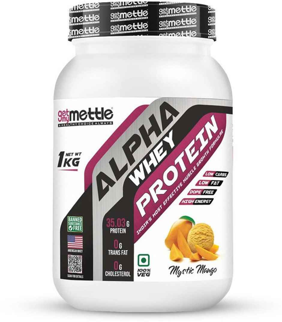 Getmymettle Alpha Whey Protein (Mystic Mango)