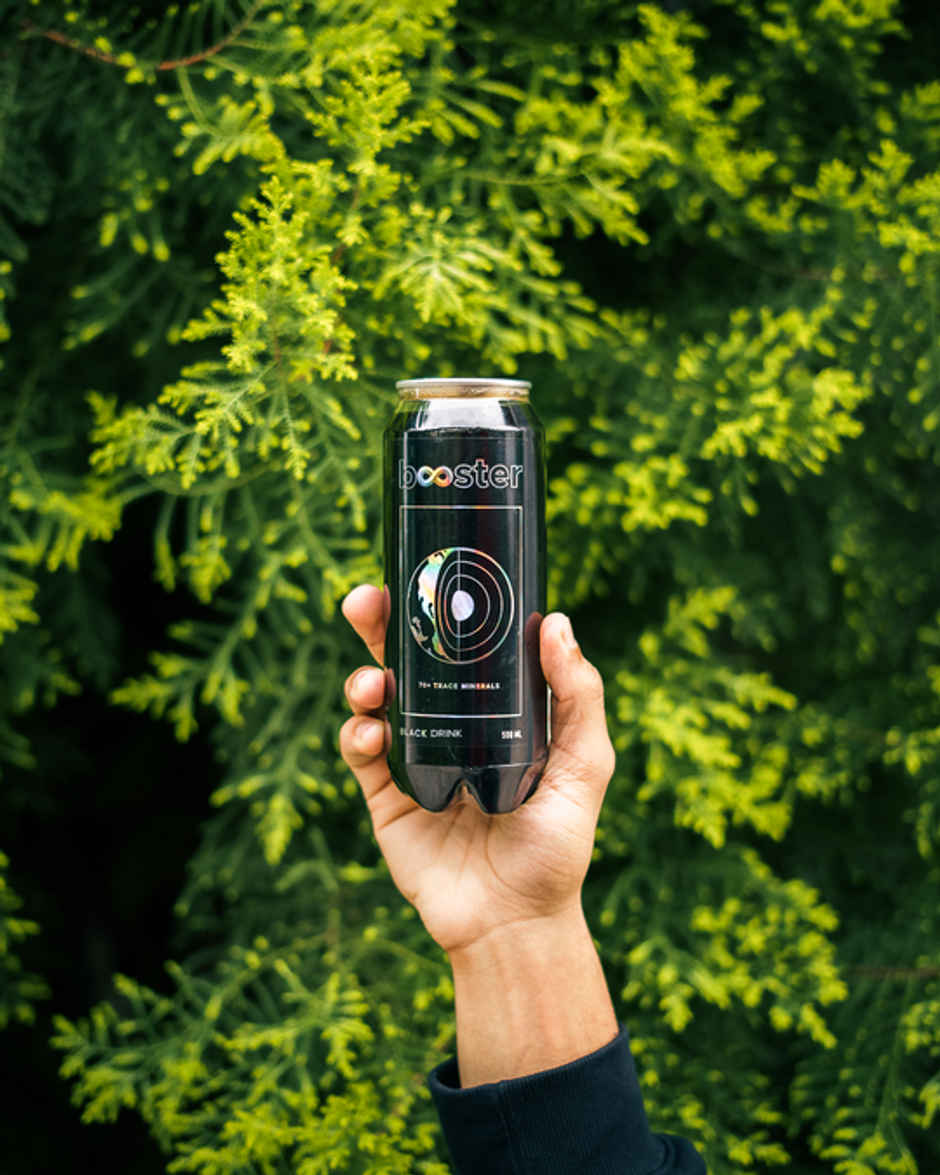 Booster Water Black Alkaline Water
