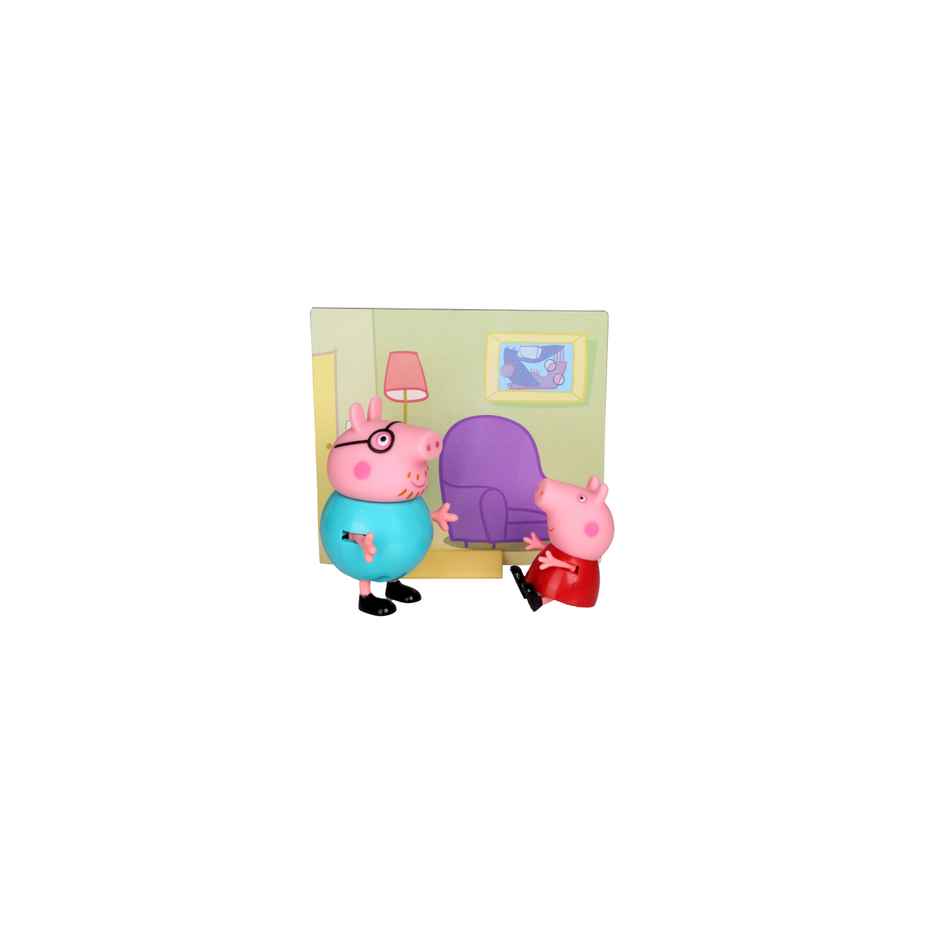 Hasbro Peppa Pig Pep Peppa Pig & Daddy Twin Figure Pack