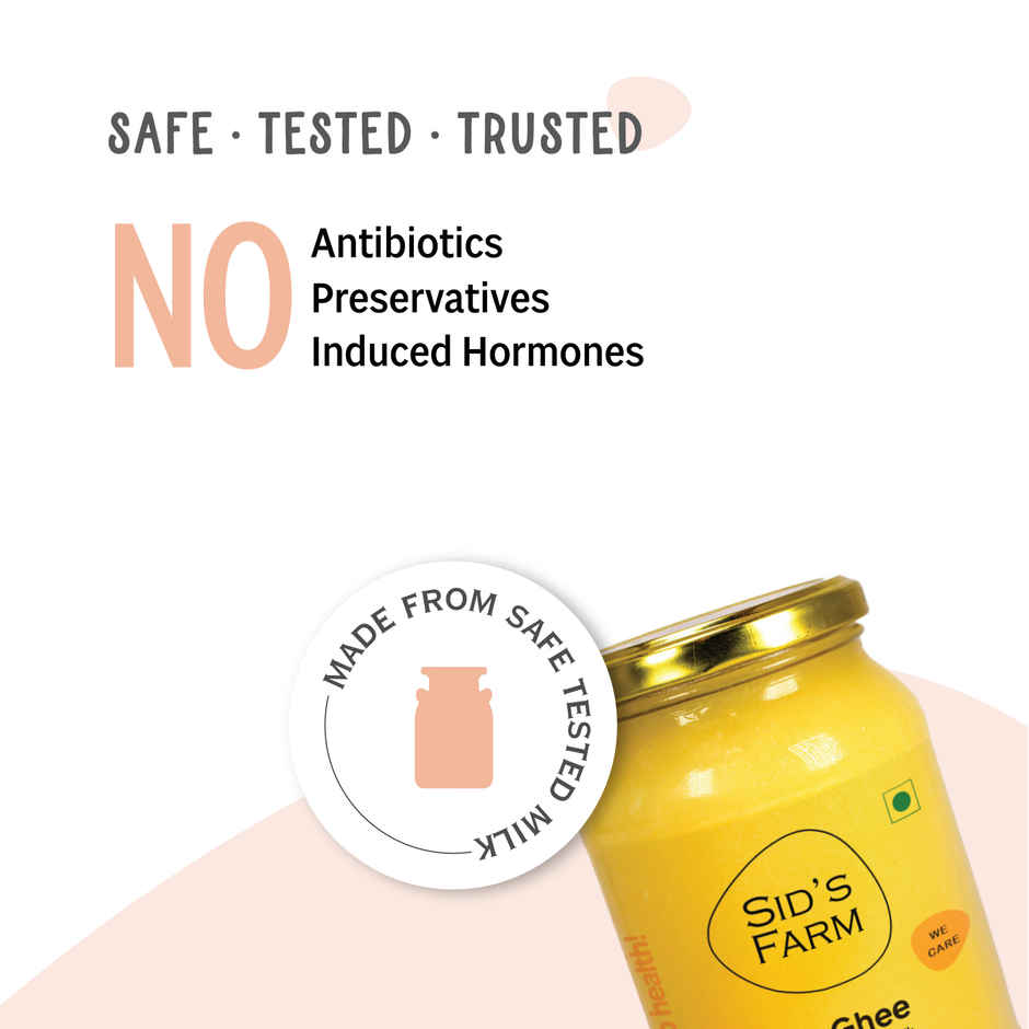 Sid's Farm Cow Ghee | Pure & Authentic