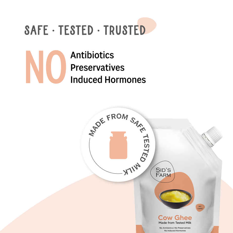 Sid's Farm Cow Ghee | Pure & Authentic