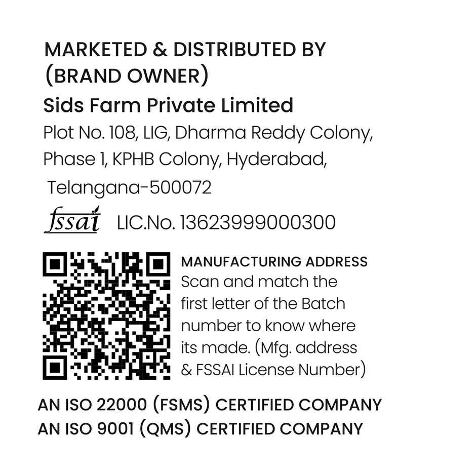 Sid's Farm Cow Curd - Made from Tested Milk (No Antibiotics . No Hormones . No Preservatives)