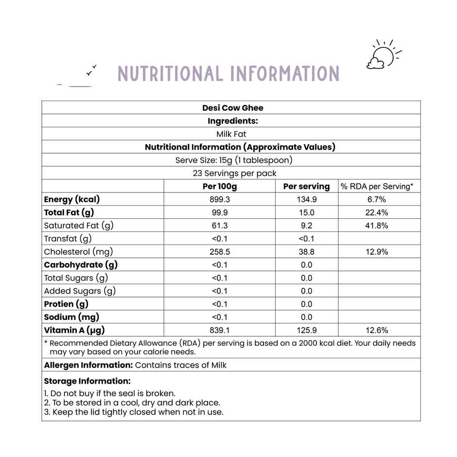 Sid's Farm Desi Cow Ghee