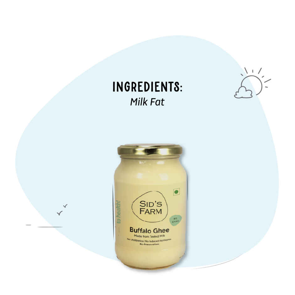 Sid's Farm Buffalo Ghee | Pure & Authentic