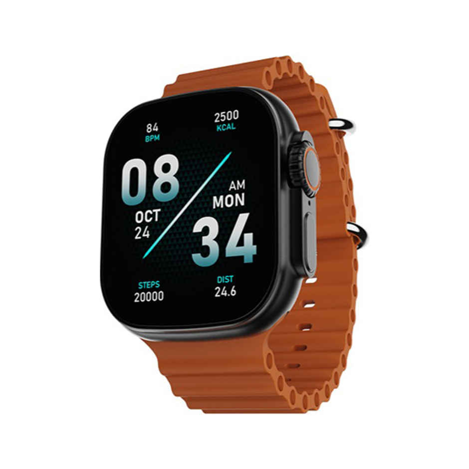 boAt Wave Glory Smartwatch | 1.96" Display | BT Calling - Orange