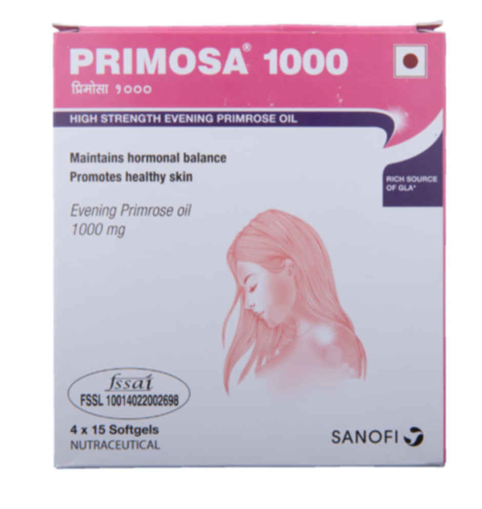 Primosa 1000 Evening Primrose Oil Softgel