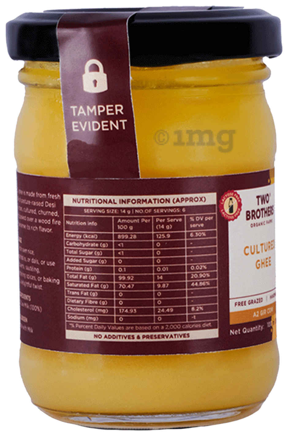 Two Brothers A2 Cultured Cow Ghee | Desi Gir Cow