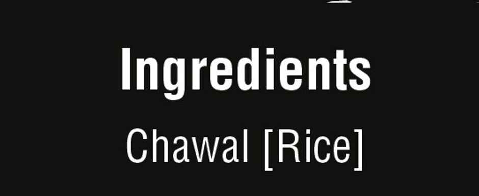 Amwel Chawal Atta | Rice Flour