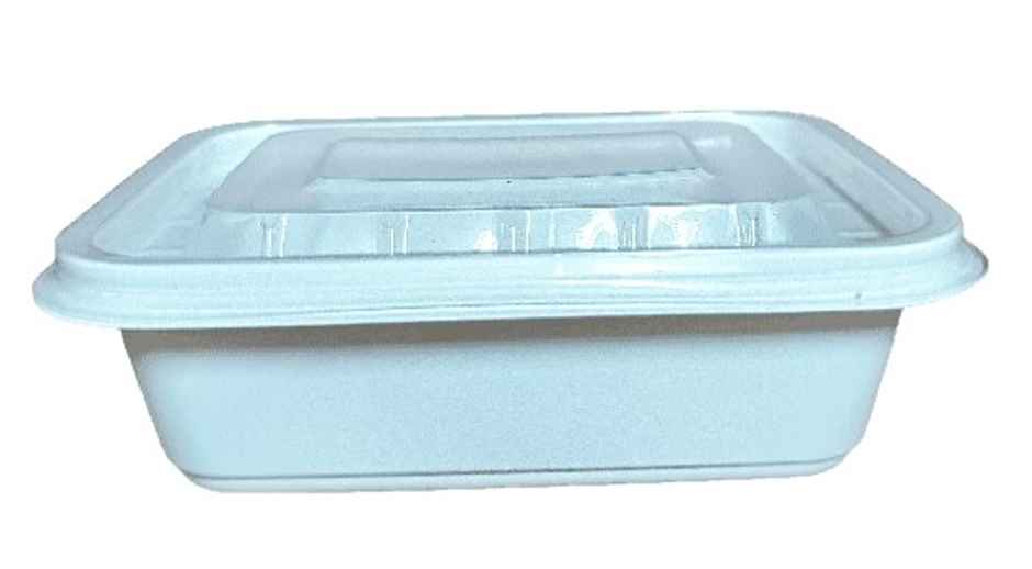 Vinay Trading Reusable Containers - Rectangle 400 ml