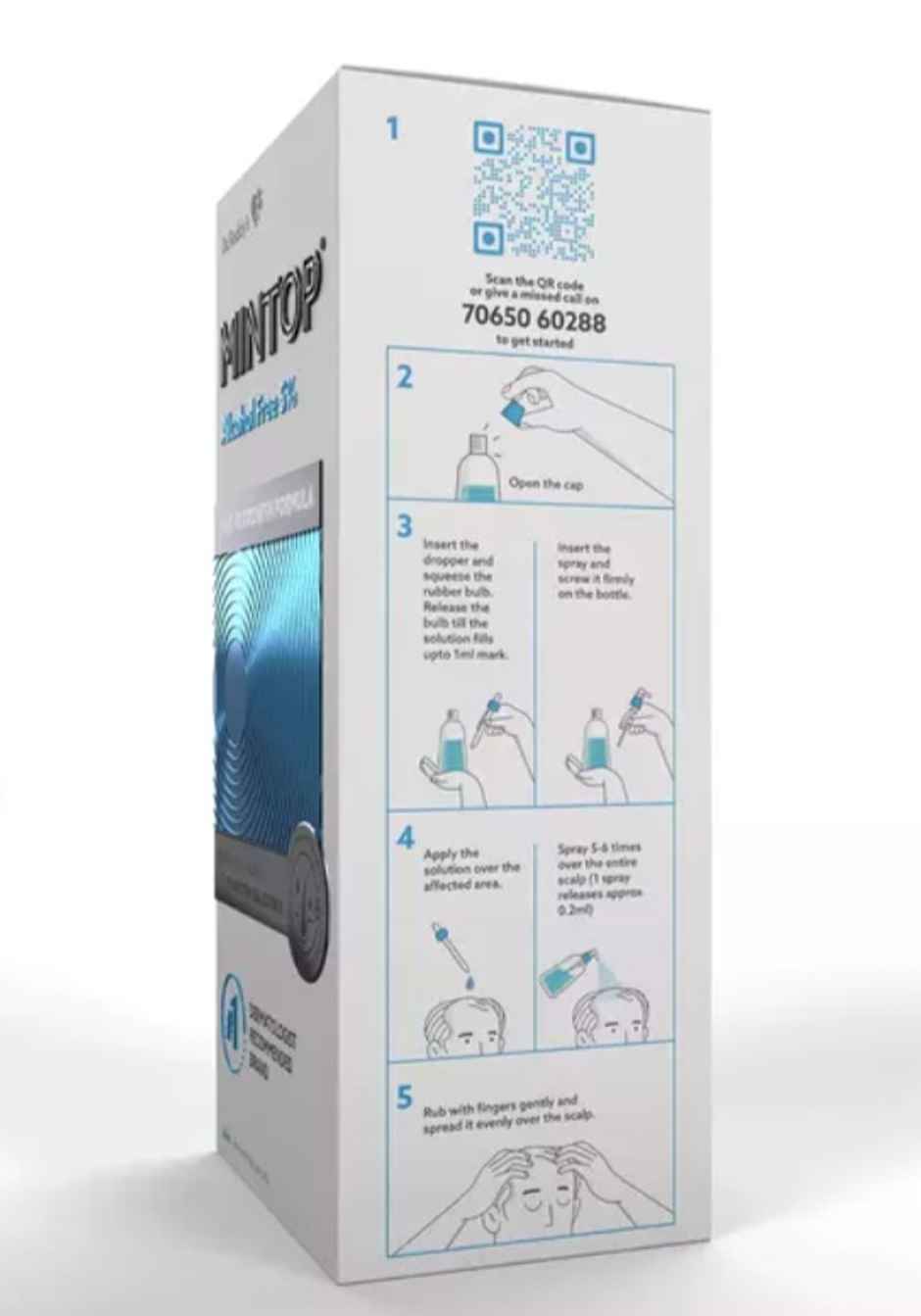 Mintop Alcohol Free 5% Solution