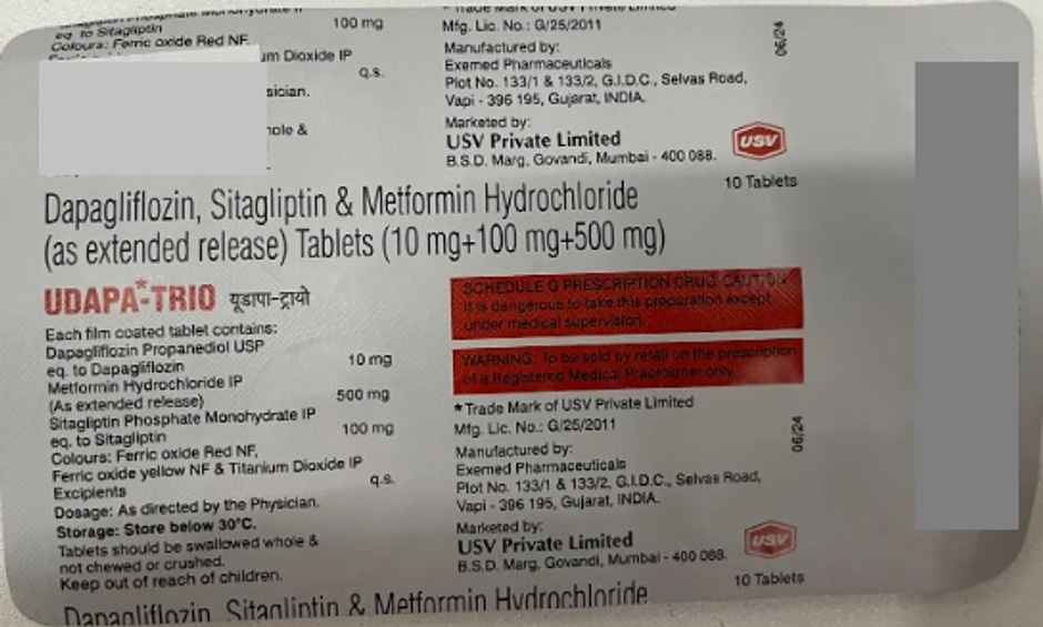 Udapa-Trio Tablet ER