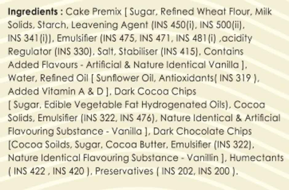 Cake Tale Muffin Vanilla Chocochip