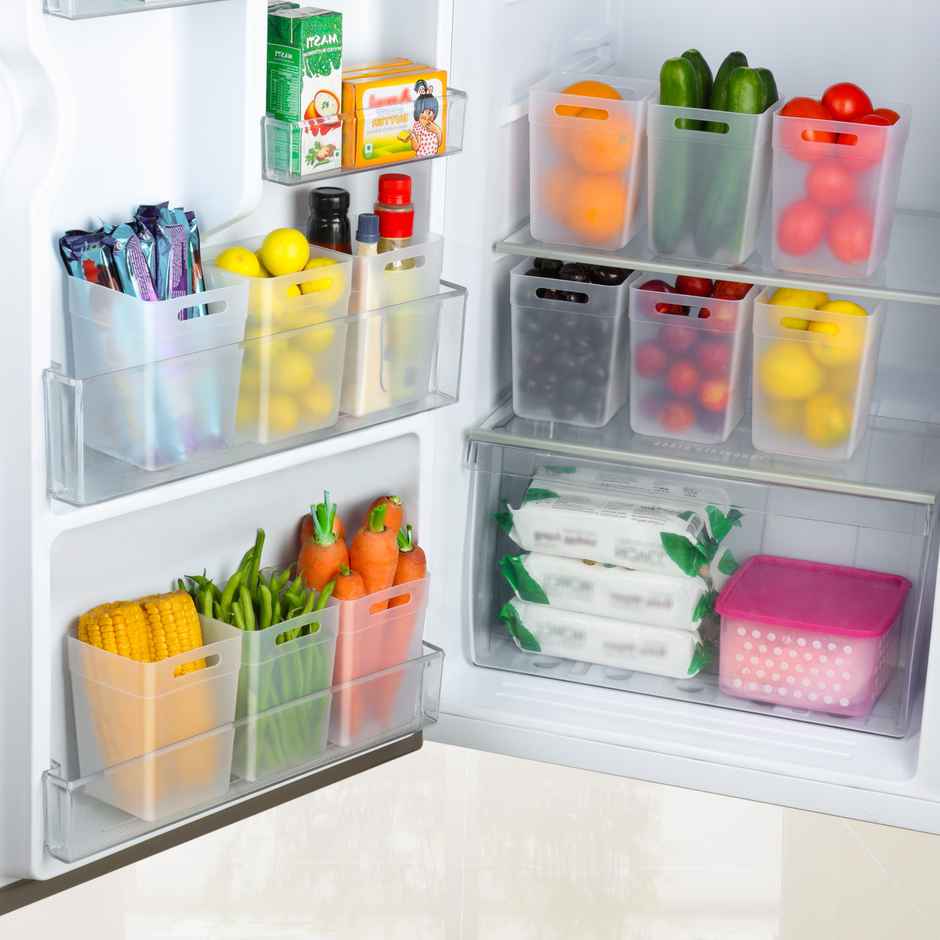 2Mech Plastic Classic Fridge Side Door Organizer