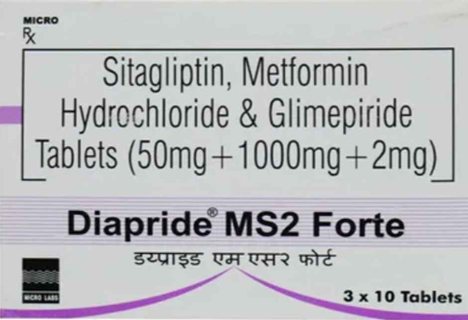 Diapride MS2 Forte Tablet