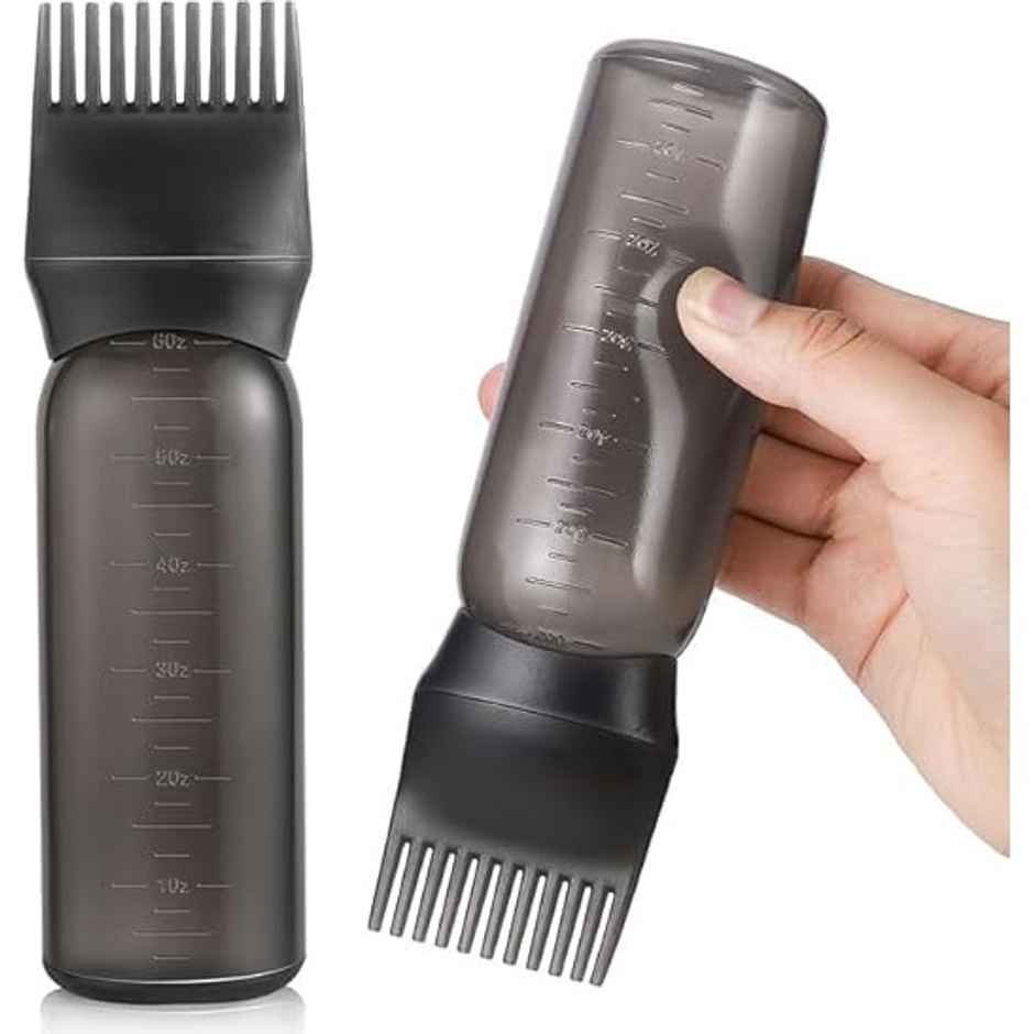 Bronson Professional Hair Oil Applicator Bottle For Scalp For Hair Oiling & Hair Dye Application