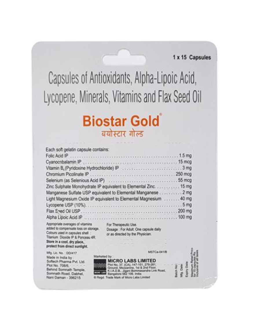 Biostar Gold Capsule