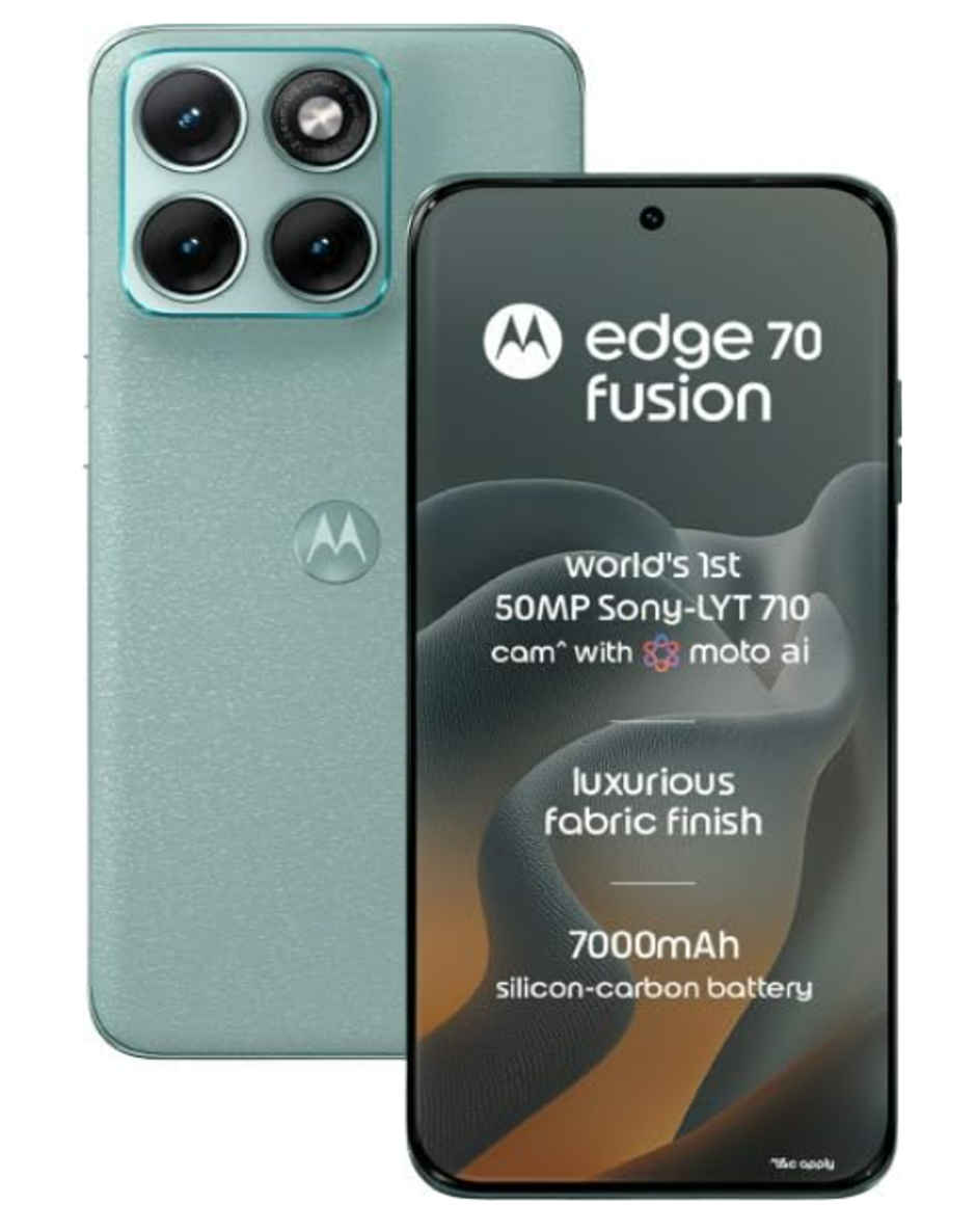 Motorola Edge 70 Fusion | 8 GB RAM | 128 GB Storage | 6.7 inch Display | 5G | Pantone Blue Surf