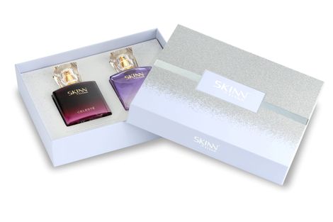 Skinn By Titan Women Celeste & Sheer Miniature Edp Gift Set