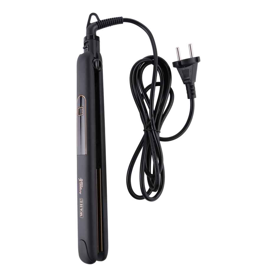 Argan Care Hair Straightener | Argan Oil Infused | 3 Temperature Settings | Black