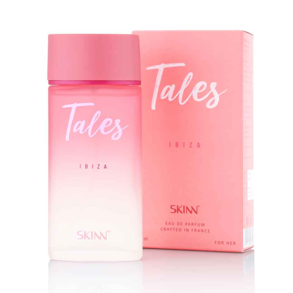 Nestle Kitkat Love Break, 4 Finger Chocolate Coated Wafer(38.5gms) & Skinn Tales W Ibiza(100ml) Combo