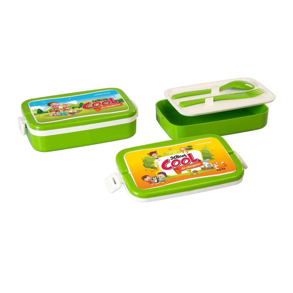 Varmora Flat Kids Lunch Box - Assorted | 450ml