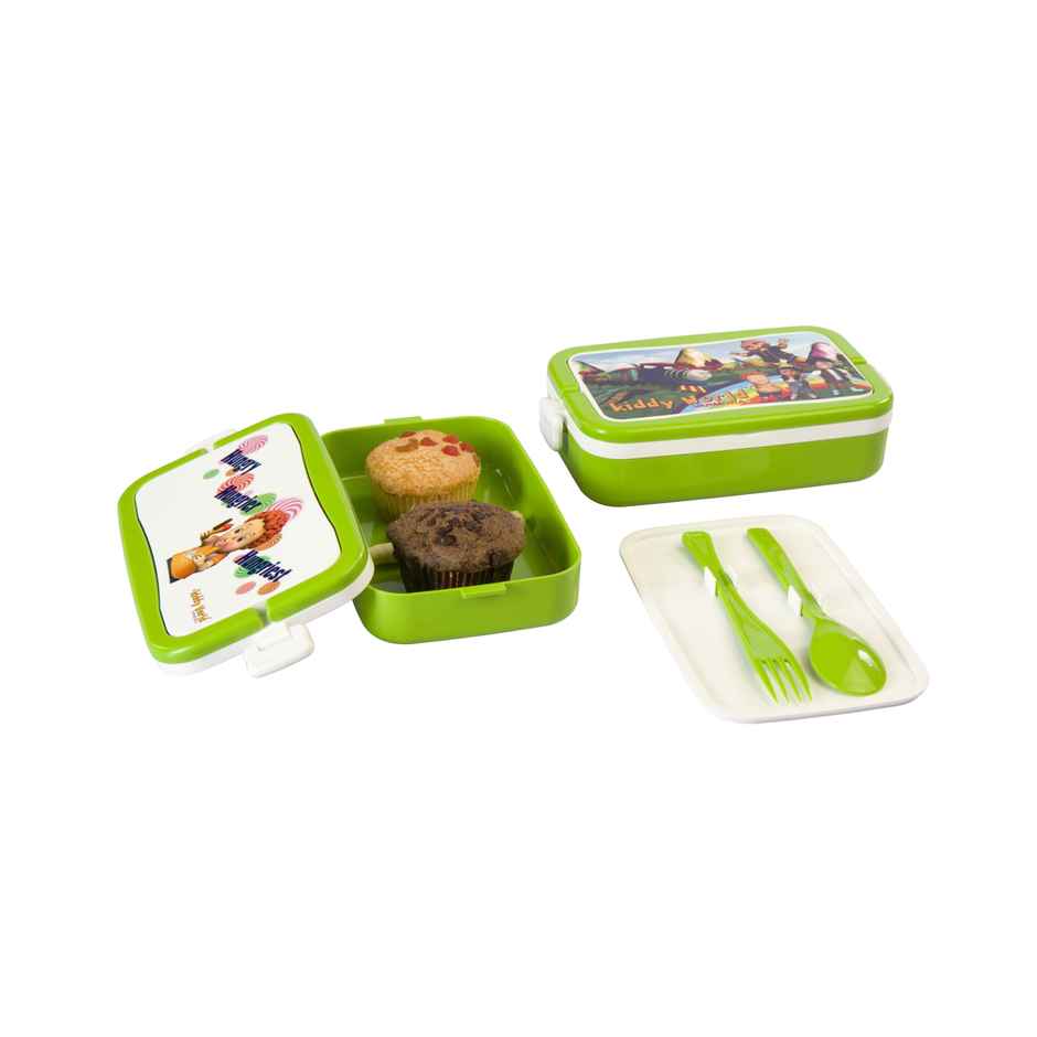 Varmora Flat Kids Lunch Box - Assorted | 450ml