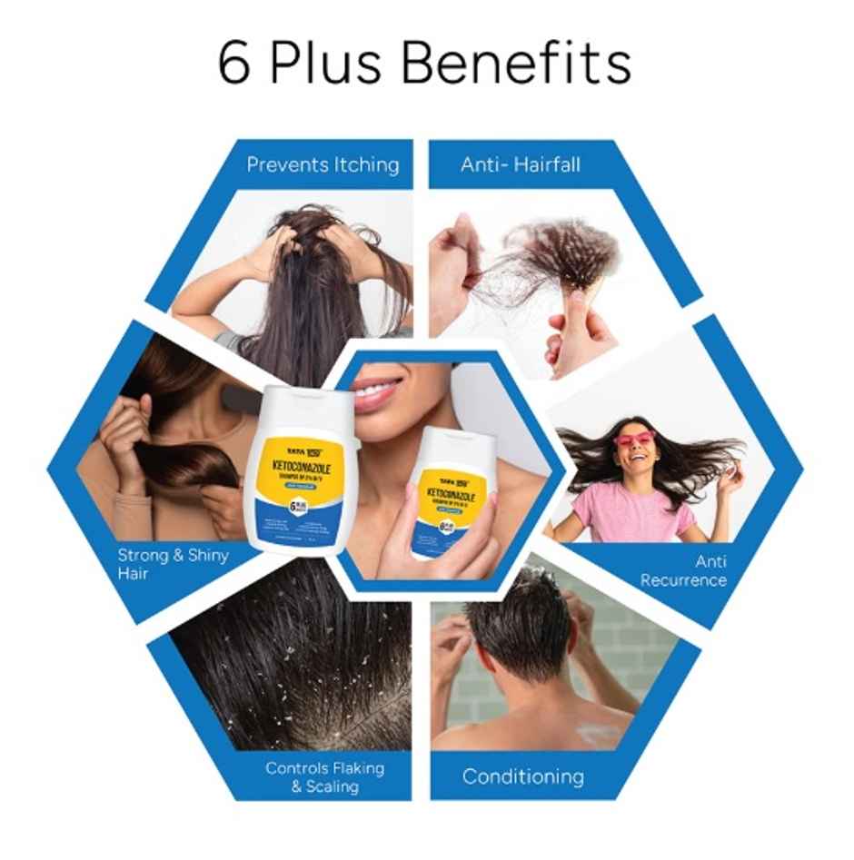 Tata 1mg Ketoconazole 2% Shampoo