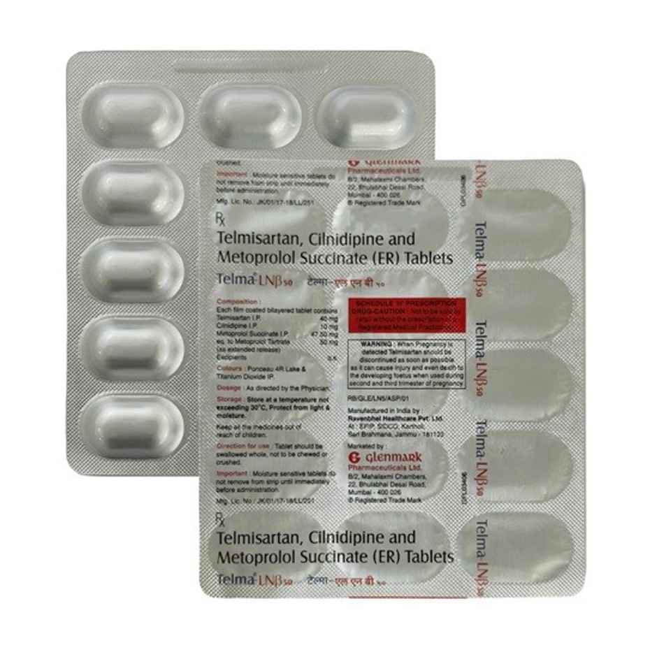 Telma-LNB 50 Tablet ER