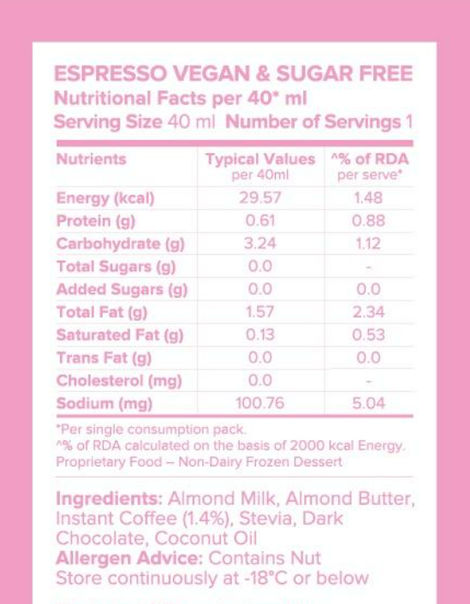 MINUS THIRTY Espresso Mini Stick Vegan & Sugar Free